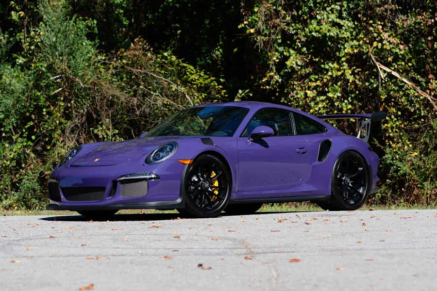 Ultraviolet 2016 Porsche 911 GT3 RS