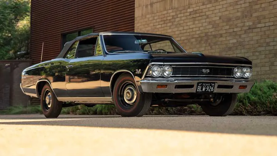 Danube Blue 1966 Chevrolet Chevelle SS