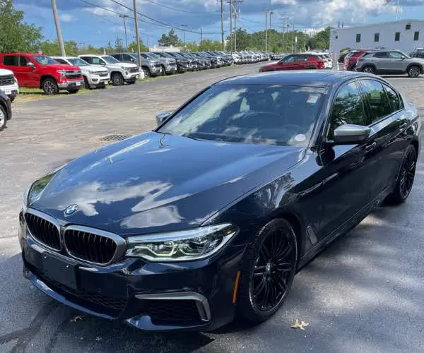 A 2020 BMW 5 Series sedan