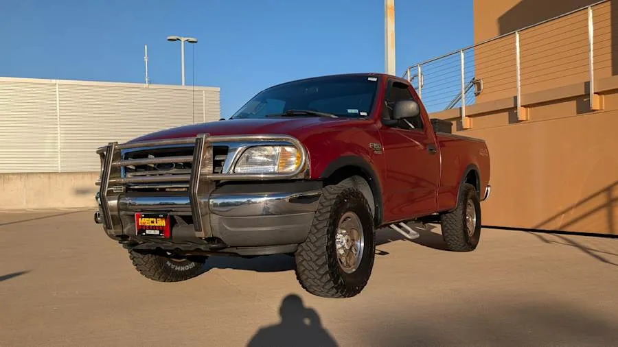 Burgundy 2002 Ford F-150
